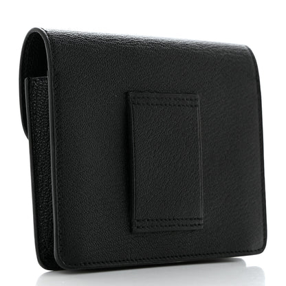 Hermes Chevre Mysore Roulis Slim Wallet Black 4 of 7