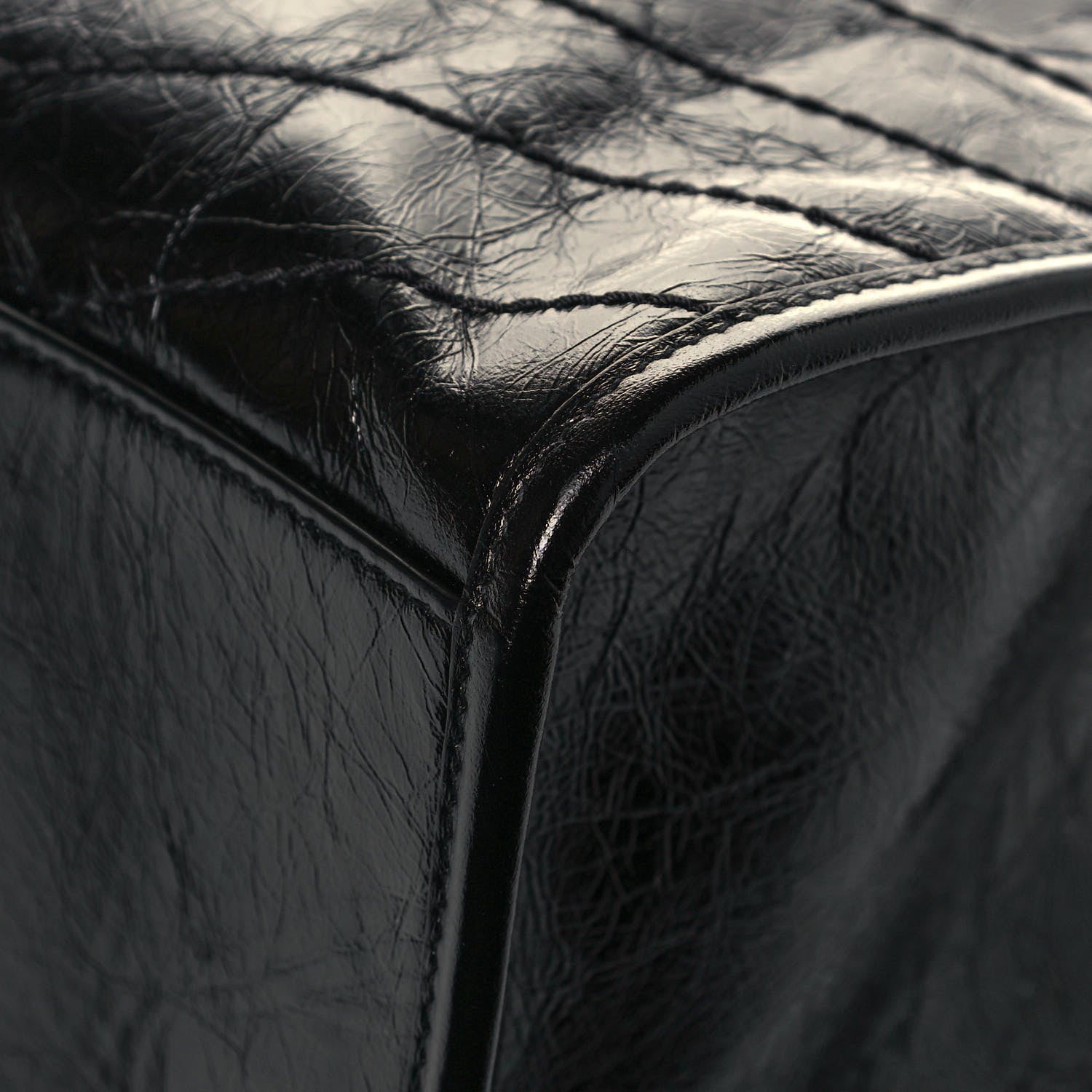 Saint Laurent Crinkled Calfskin Matelasse Monogram Niki Shoulder Bag Black 12 of 12