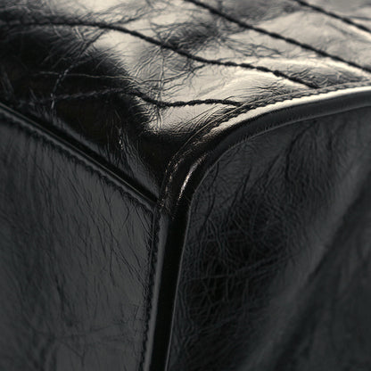 Saint Laurent Crinkled Calfskin Matelasse Monogram Niki Shoulder Bag Black 12 of 12