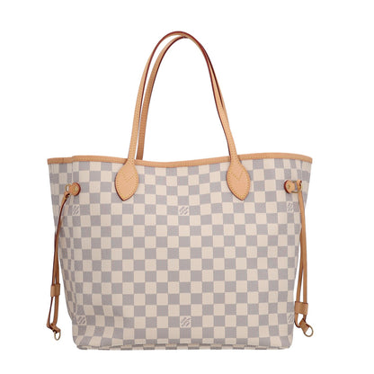 Louis Vuitton Damier Azur Neo Neverfull MM Rose Ballerine 1 of 10