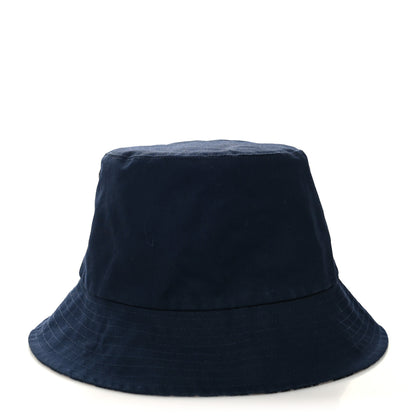 Christian Dior Oblique Reversible Teddy-D Brim Bucket Hat 57 Blue 2 of 12
