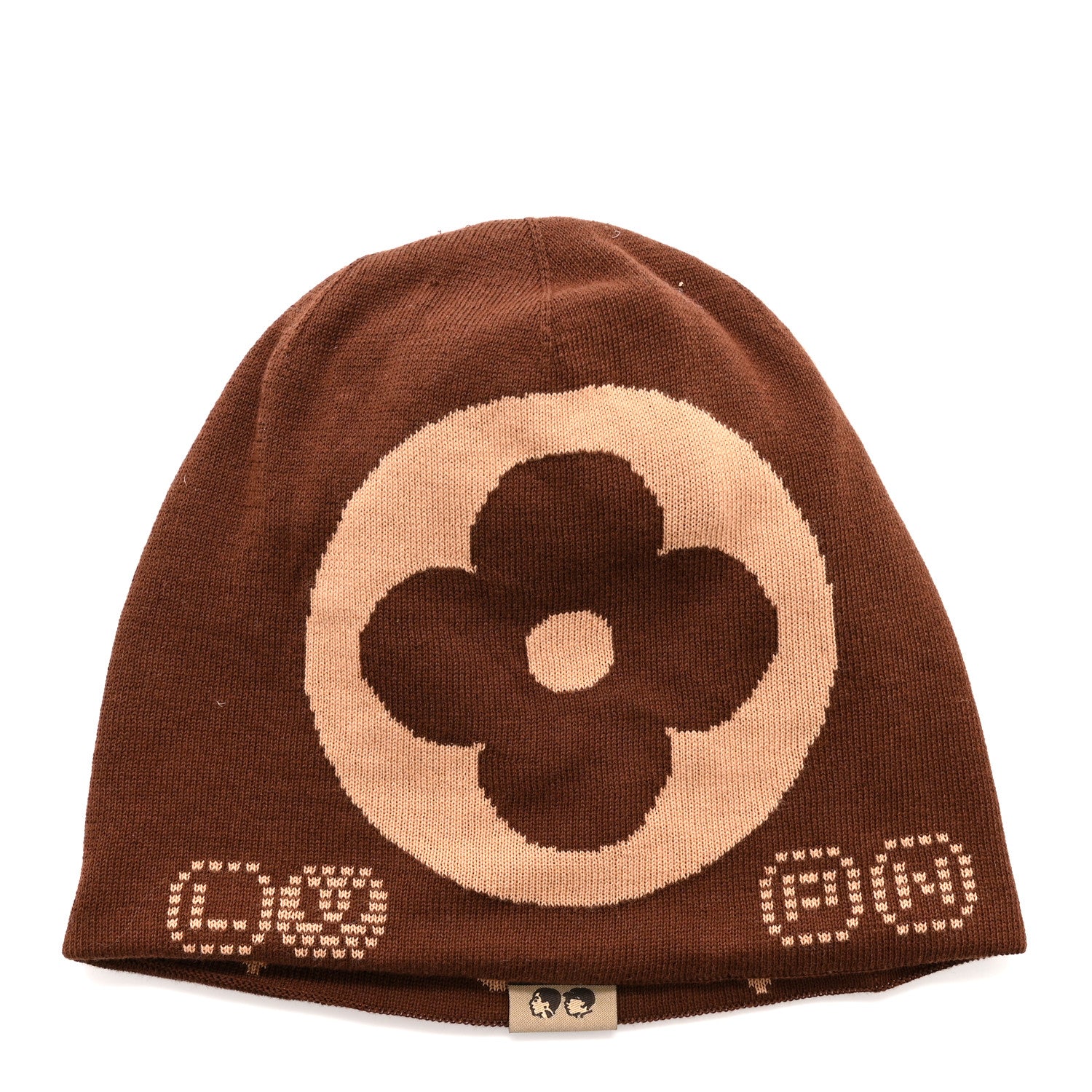 Louis Vuitton Cotton LV Fit Monogram Reversible Beanie Brown 1 of 9