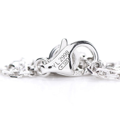 Cartier 18K White Gold Diamond SM D'Amour Bracelet 4 of 5