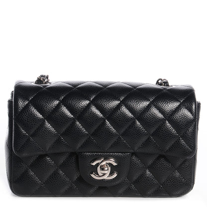 Chanel Caviar Quilted Mini Flap Black 1 of 9