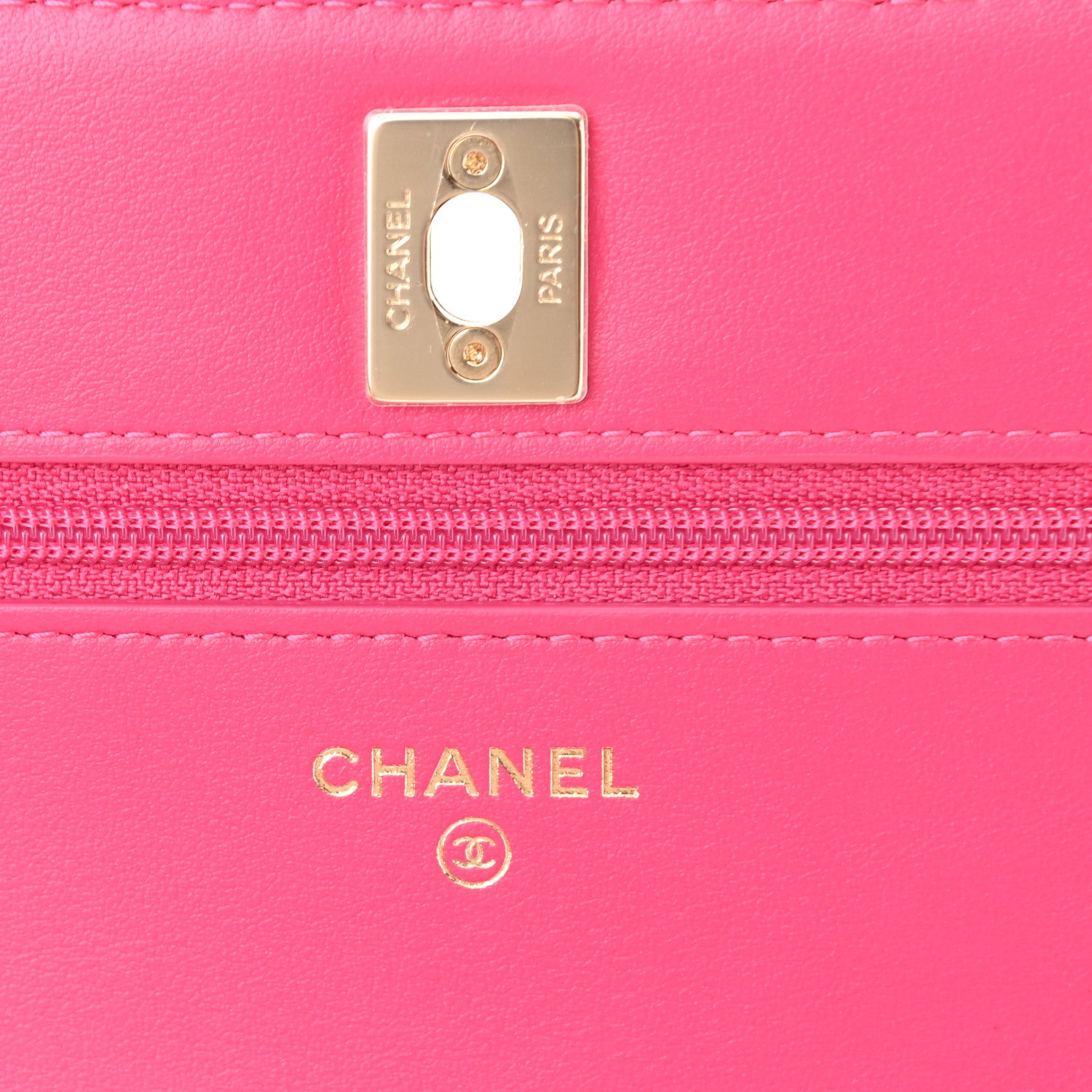 Chanel Velvet Quilted Pearl Crush Wallet On Chain WOC Pink 5 of 9