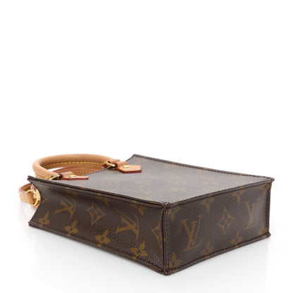 Louis Vuitton Monogram Petit Sac Plat 4 of 9