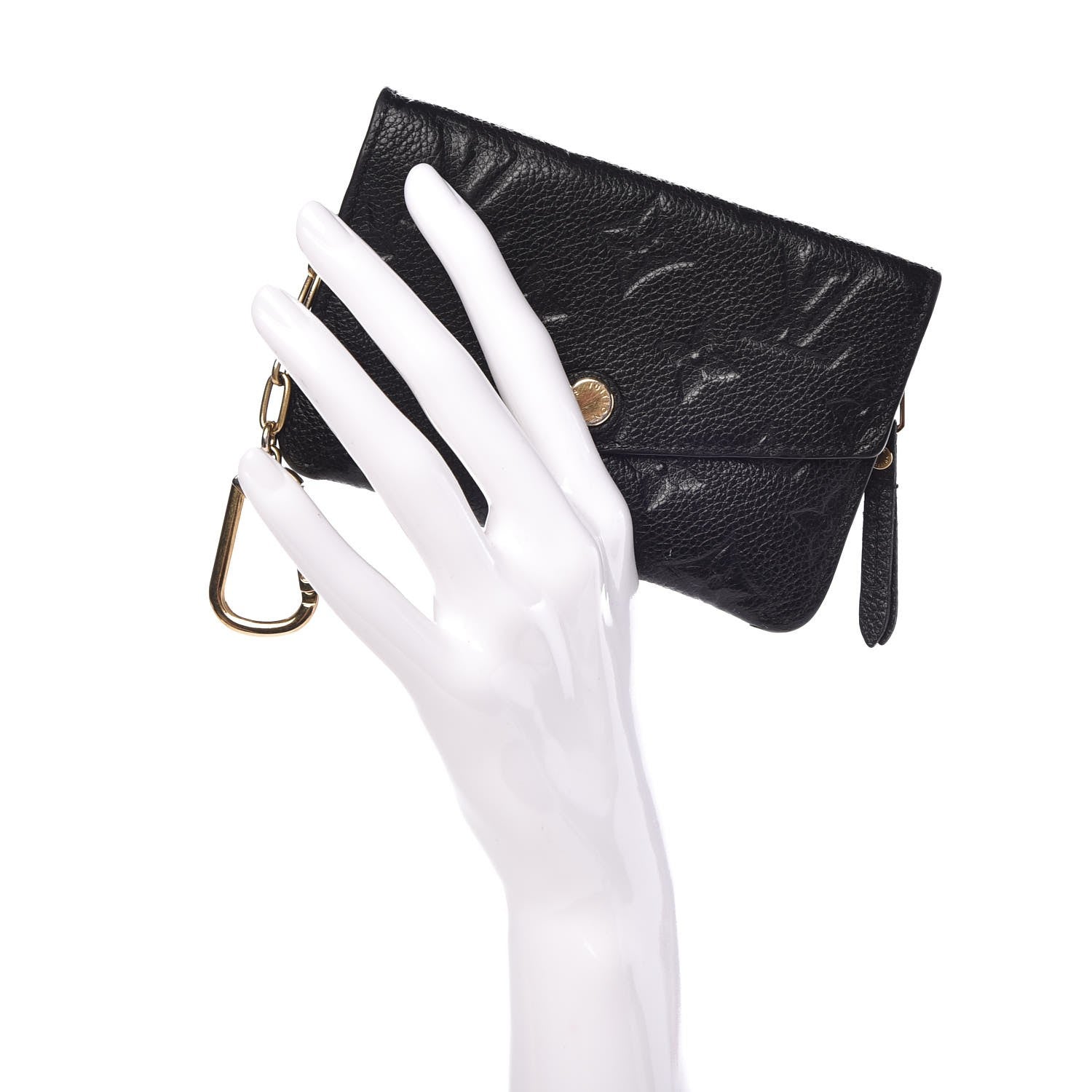 Louis Vuitton Empreinte Key Pouch Black 2 of 9