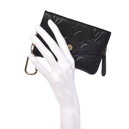 Louis Vuitton Empreinte Key Pouch Black 2 of 9