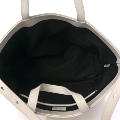 Tom Ford Grained Calfskin Mini TF East West Tote White 5 of 9