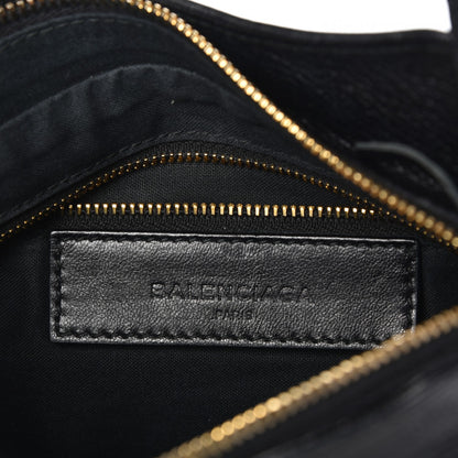 Balenciaga Chevre Gold Metallic Edge Hardware Hip Black 6 of 7