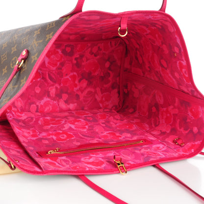 Louis Vuitton Monogram Articles de Voyage Ikat Neverfull GM Rose Indien 5 of 7