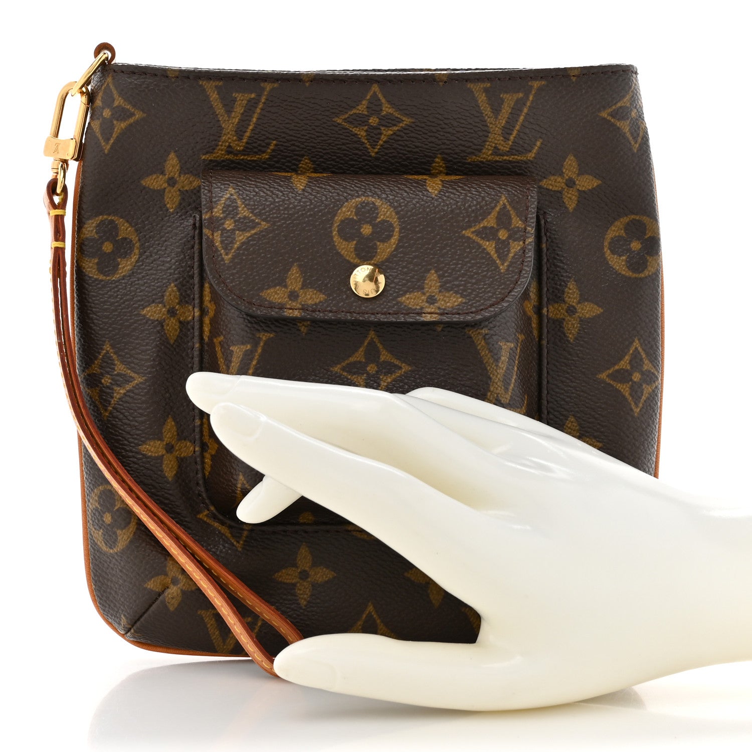 Louis Vuitton Monogram Partition Wristlet 2 of 8