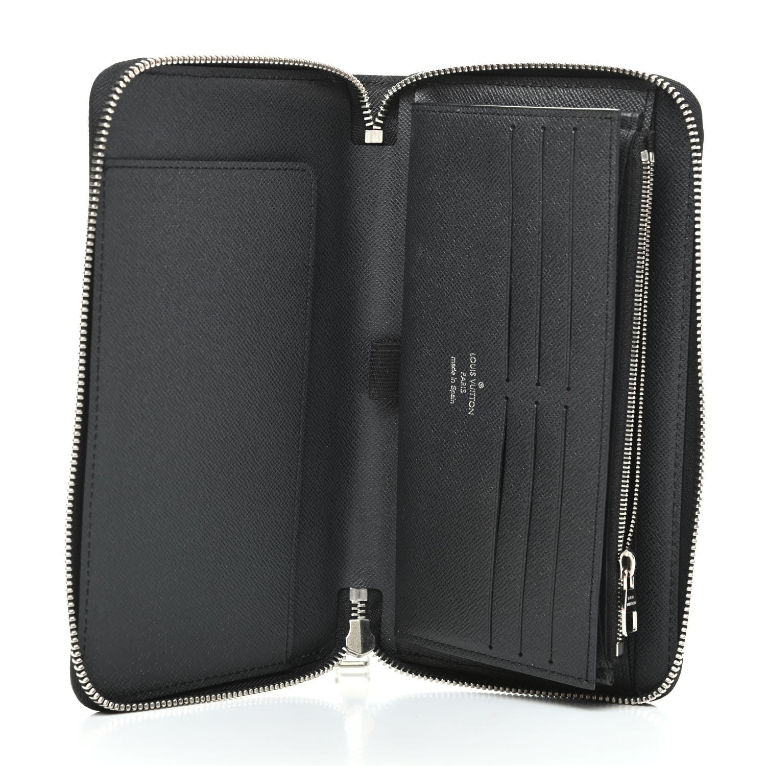 Louis Vuitton Taiga Zippy Organizer Wallet Ardoise 6 of 8