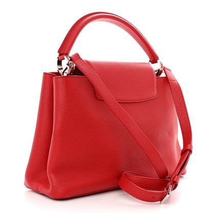 Louis Vuitton Taurillon Capucines PM Rubis 3 of 9