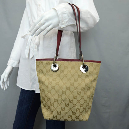 Gucci Monogram Small Eclipse Tote Fuchsia 2 of 11