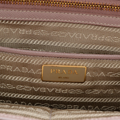 Prada Saffiano Medium Galleria Double Zip Tote Cammeo 6 of 9