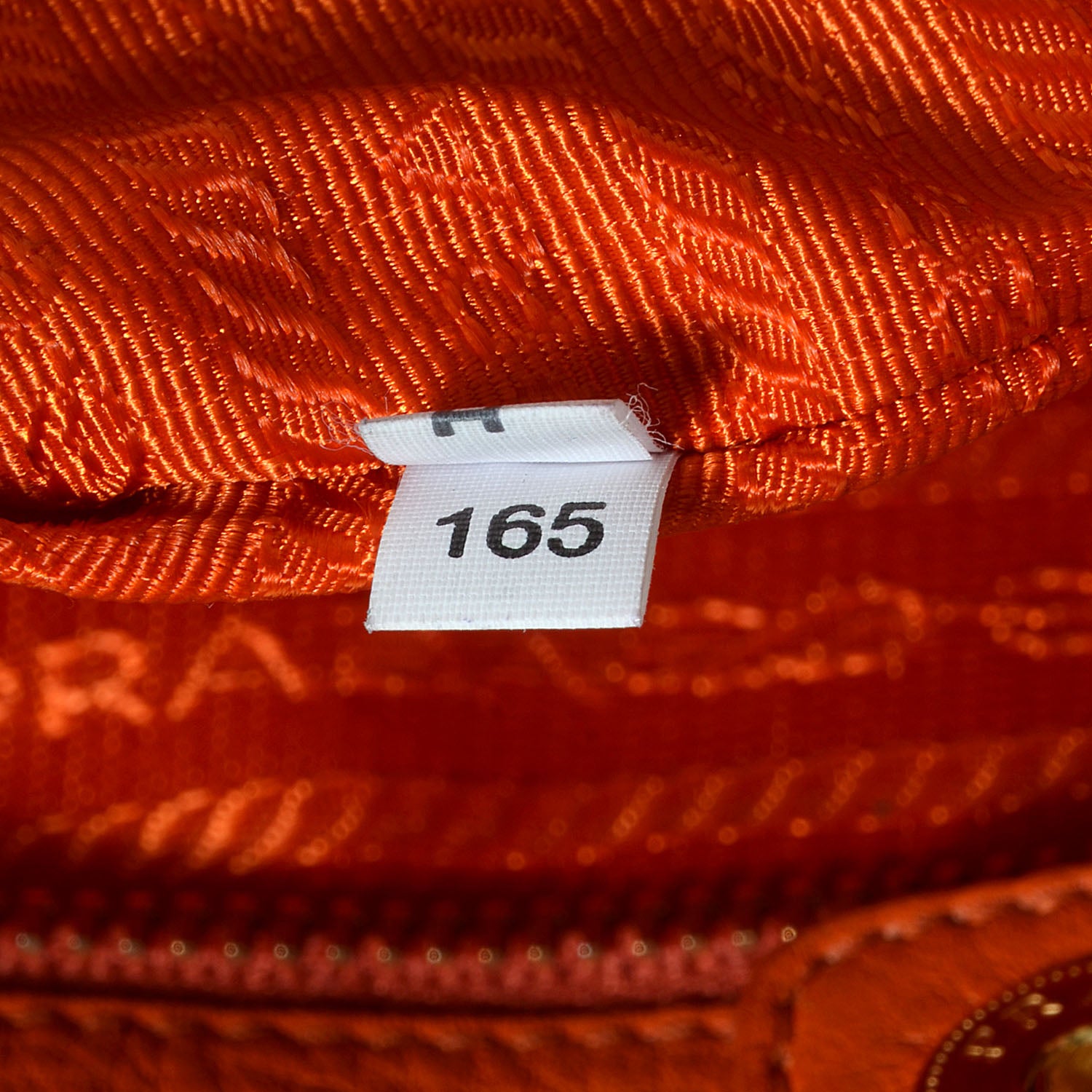 Prada Vitello Daino Side Zip Shopping Tote Papaya 7 of 12