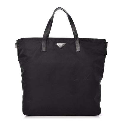 Prada Tessuto Nylon Tote Black 1 of 10