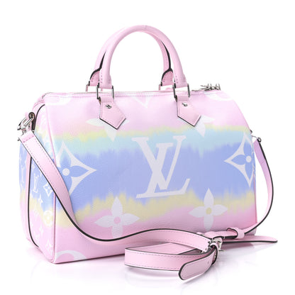 Louis Vuitton Monogram Escale Speedy Bandouliere 30 Pastel 3 of 9