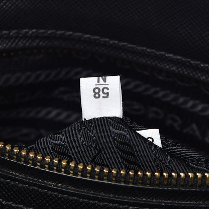 Prada Saffiano Medium Galleria Double Zip Tote Black 13 of 13