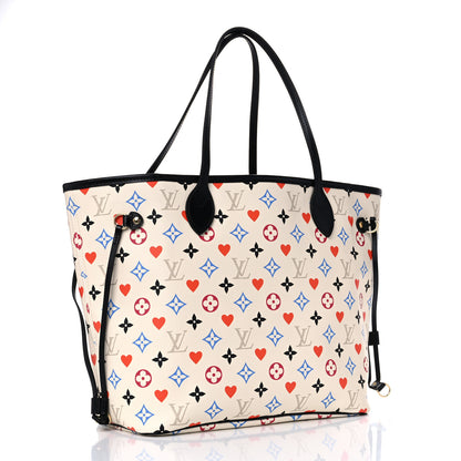 Louis Vuitton Game On Neverfull MM White 4 of 13