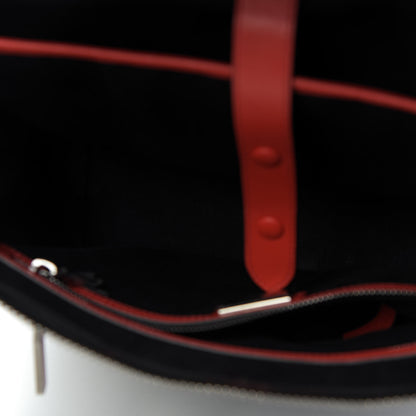 Christian Louboutin Calfskin Spiked Apoloubi Backpack Black 6 of 9