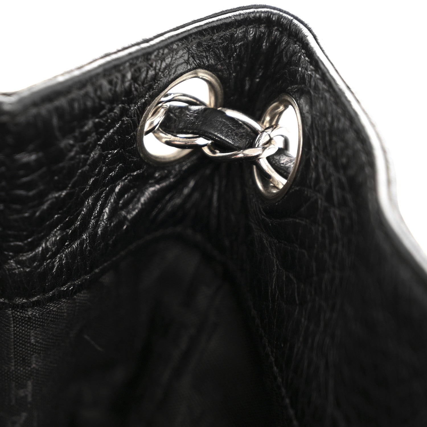 Chanel Calfskin Mademoiselle Shoulder Bag Black 11 of 13