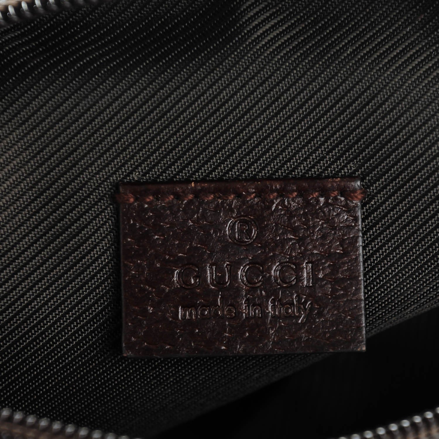 Gucci Monogram Large Cosmetic Case Brown 6 of 7