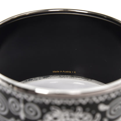 Hermes Enamel Printed Horses Extra Wide Bracelet 62 6 of 6