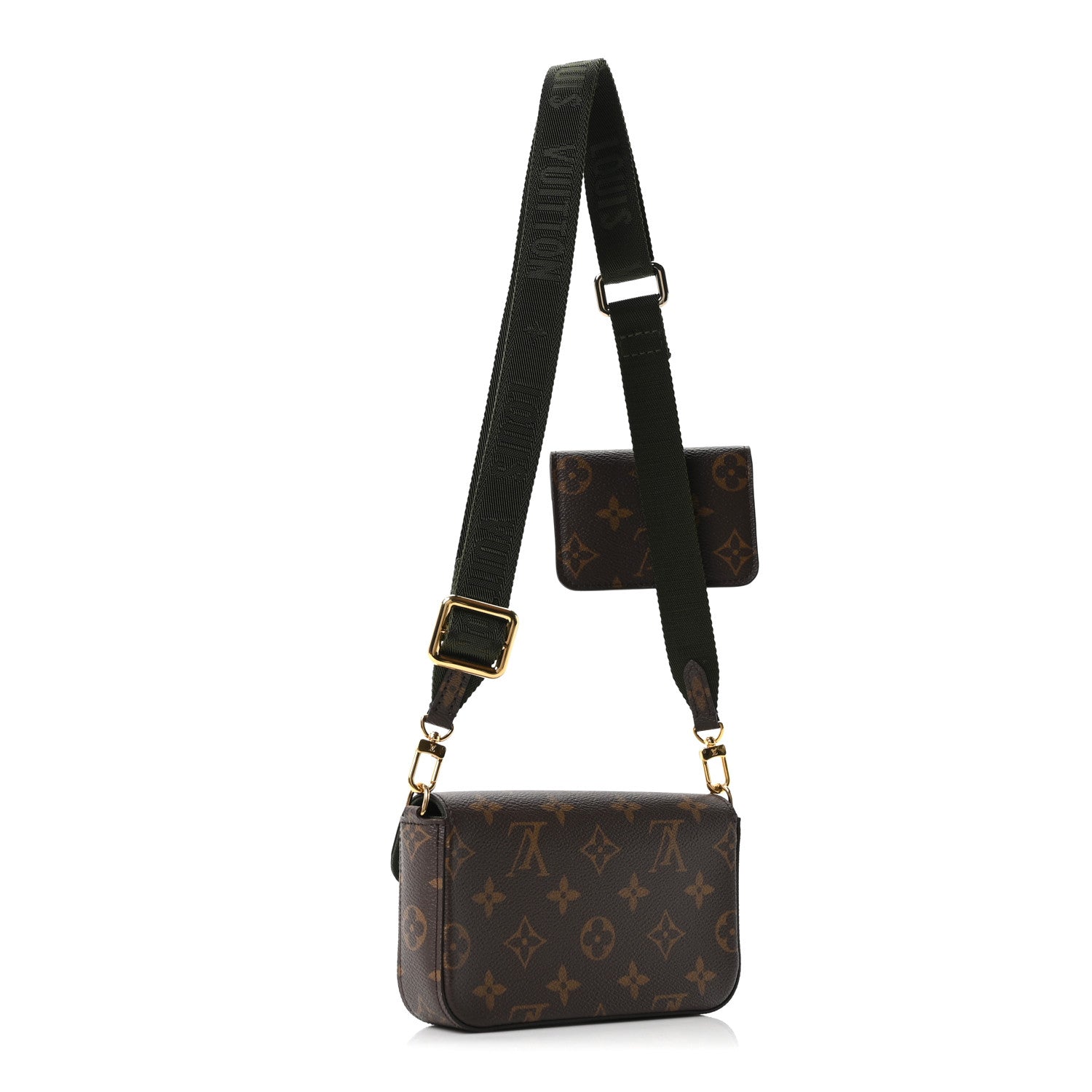 Louis Vuitton Monogram Felicie Strap & Go Kaki 3 of 9
