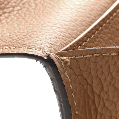 Louis Vuitton Calfskin Double V Wallet Sesame 8 of 9