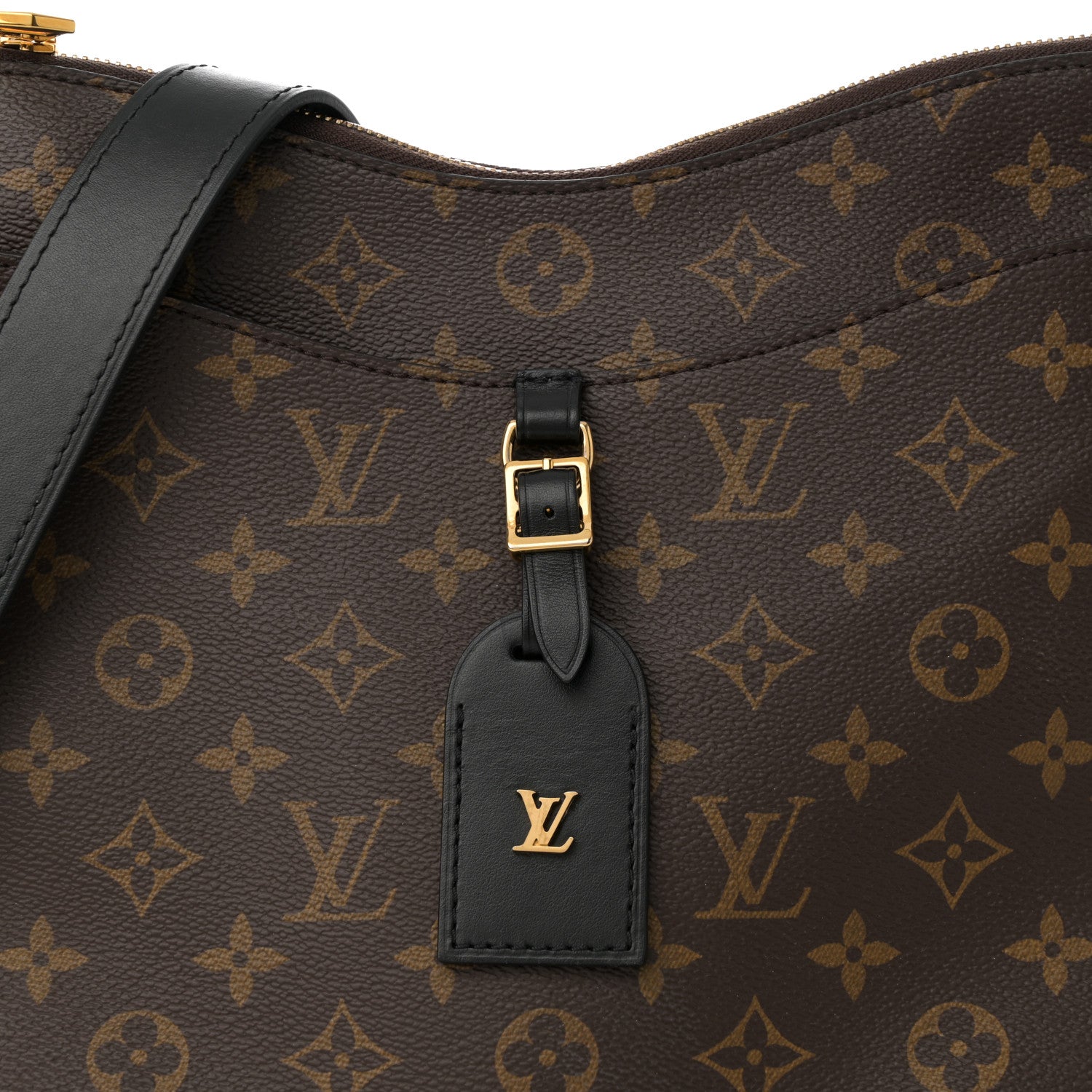 Louis Vuitton Monogram Odeon MM Black 7 of 10