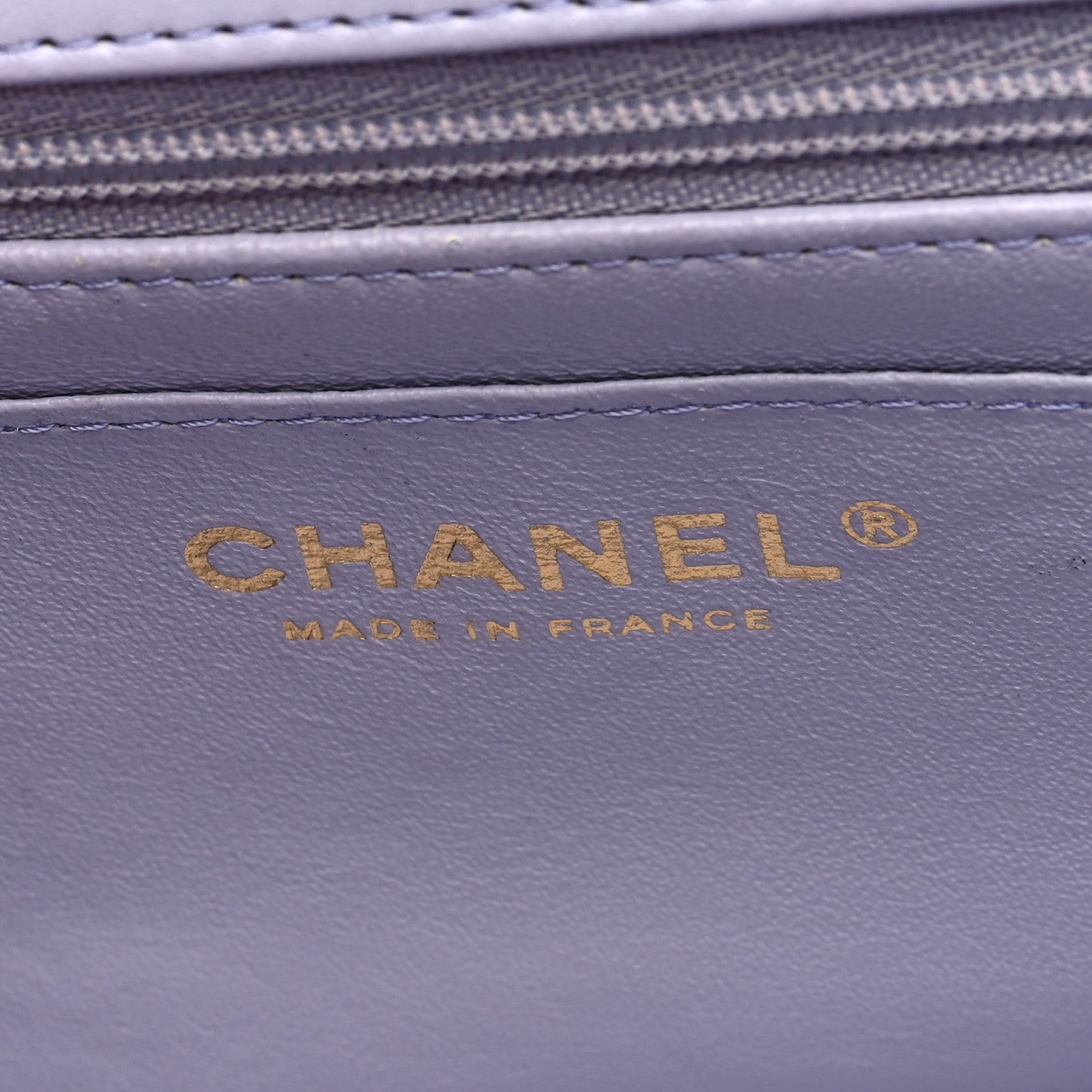 Chanel Lambskin Quilted Mini Top Handle Rectangular Flap Light Purple 6 of 10