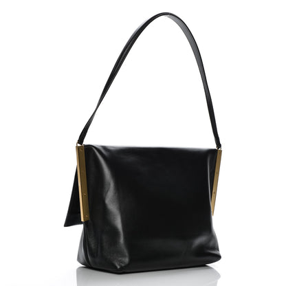 Celine Smooth Calfskin Flap Clasp Bag Black 3 of 7
