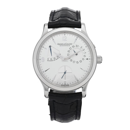 Jaeger-LeCoultre Stainless Steel Alligator 37mm Master Control Reserve de Marche Automatic Watch Q1378420 1 of 4