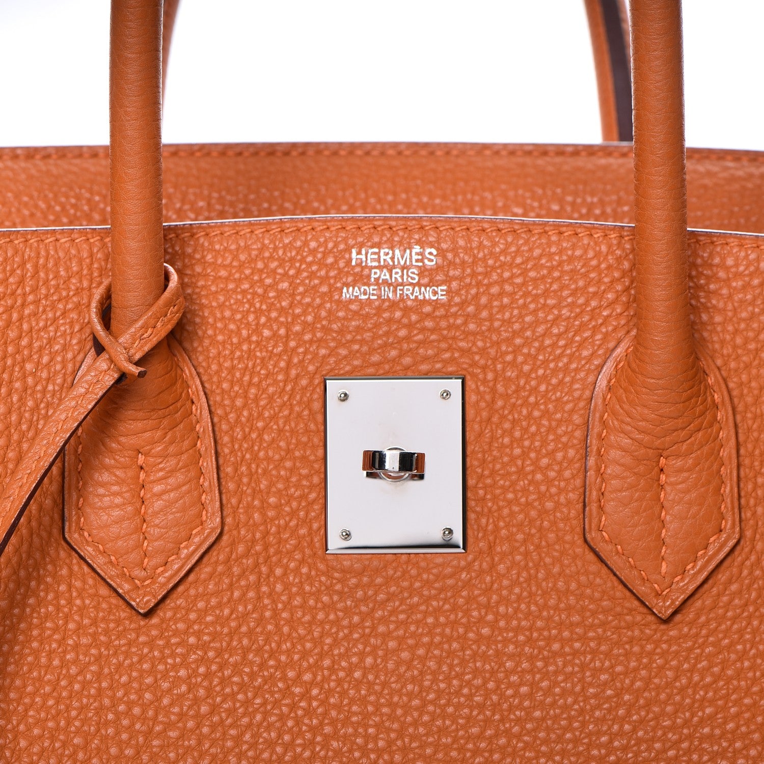 Hermes Togo Birkin 35 Orange 17 of 31