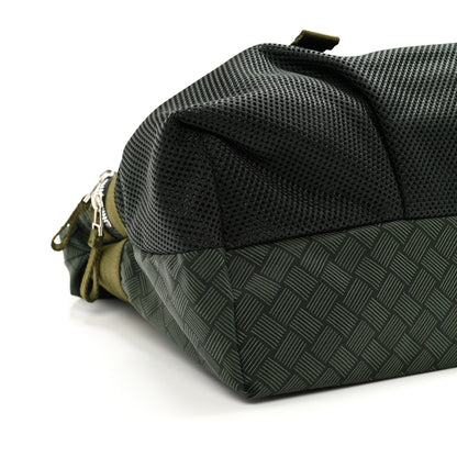 Bottega Veneta Jacquard Nylon Intrecciato Trekking Tote Khaki 7 of 8