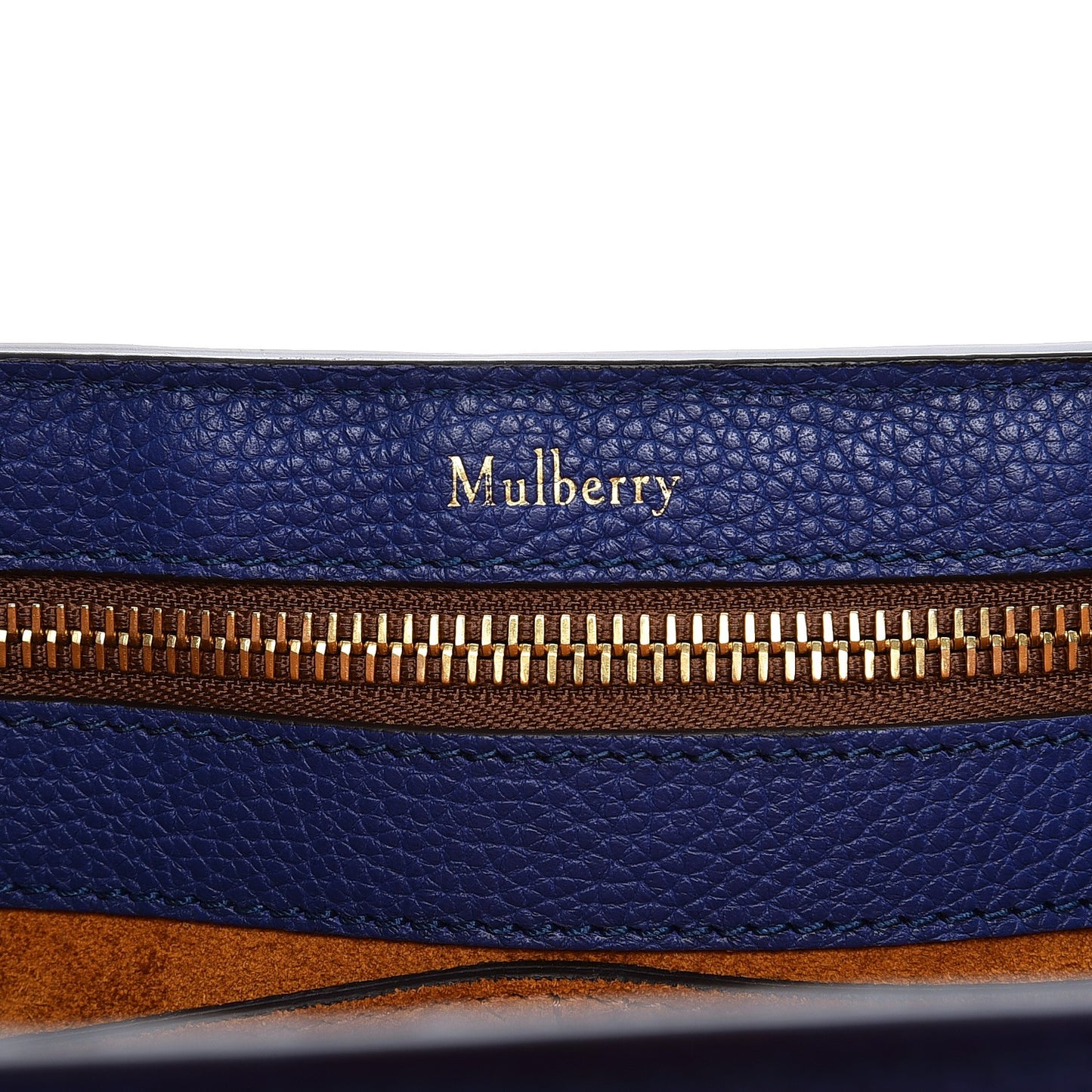 Natural Grain Calfskin New Bayswater Indigo