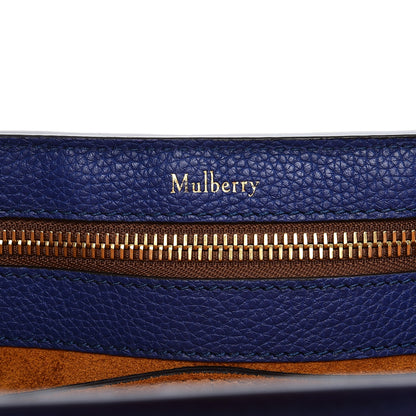 Mulberry Natural Grain Calfskin New Bayswater Indigo 6 of 7