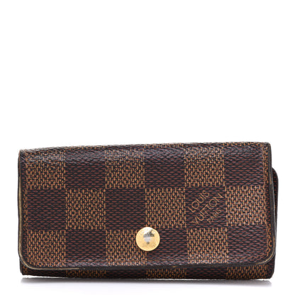 Louis Vuitton Damier Ebene Multicles 4 Key Holder 1 of 12
