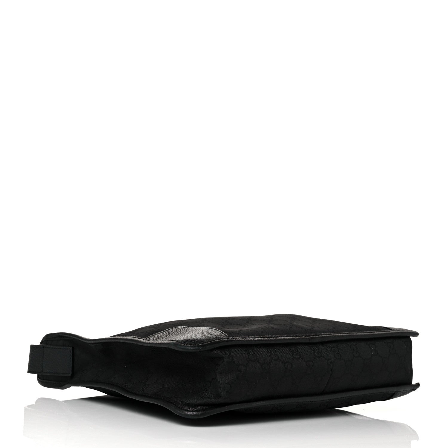 Gucci Nylon Monogram Shoulder Bag Black 6 of 18