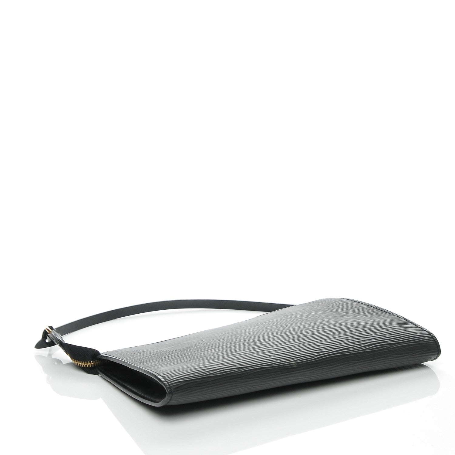 Louis Vuitton Epi Pochette Accessories 24 Black 4 of 6