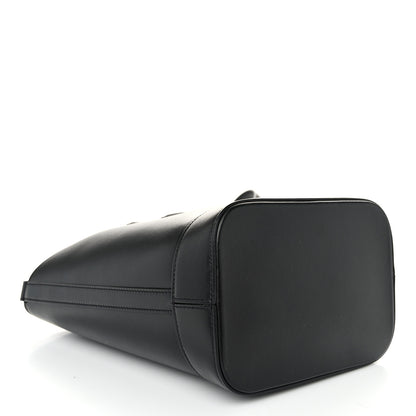 Celine Smooth Calfskin Small Cuir Triomphe Bucket Bag Black 4 of 10