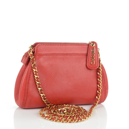 Chanel Caviar CC Crossbody Bag Red 3 of 7