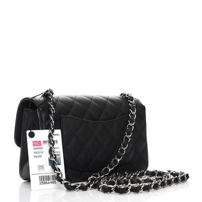 Chanel Caviar Quilted Mini Rectangular Flap Black 3 of 8