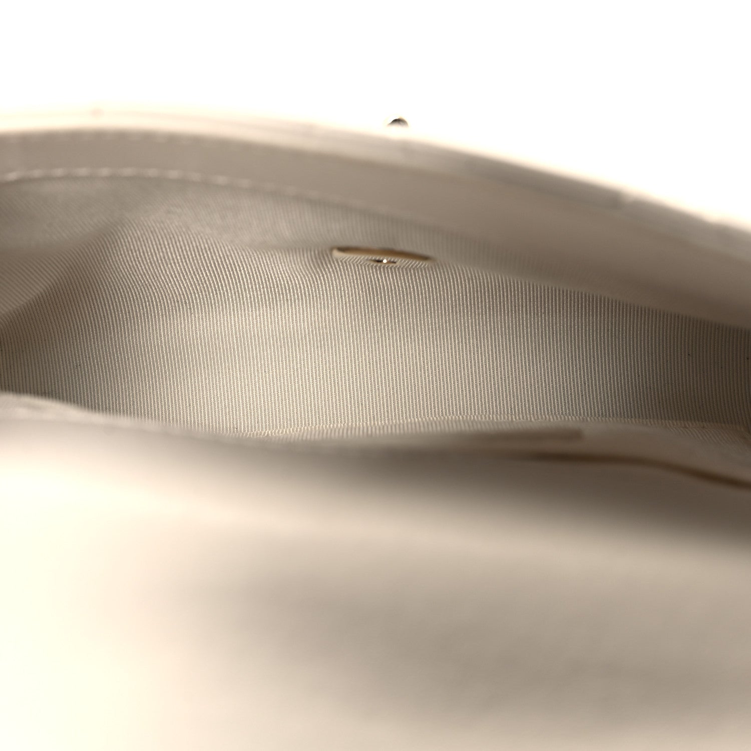 Chanel Lambskin Quilted Mini My Precious Waist Bag White 5 of 12