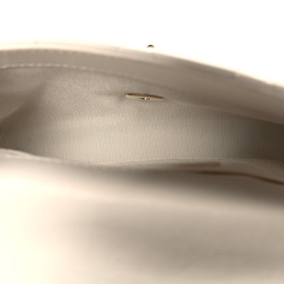 Chanel Lambskin Quilted Mini My Precious Waist Bag White 5 of 12