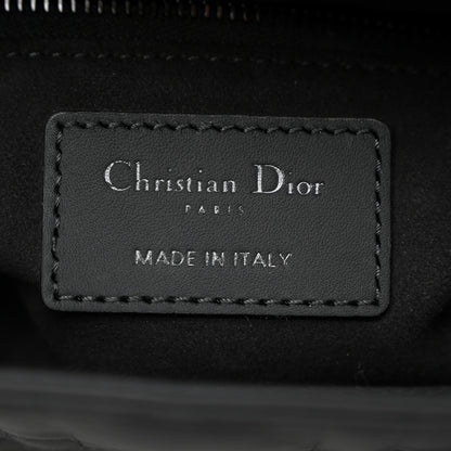 Christian Dior Ultra Matte Calfskin Cannage Small My ABCDior Lady Dior Black 6 of 11
