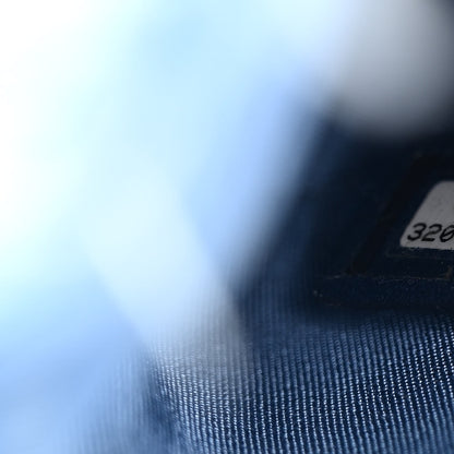 Chanel Denim Quilted Mood Mini Bucket With Chain Blue Multicolor 7 of 10