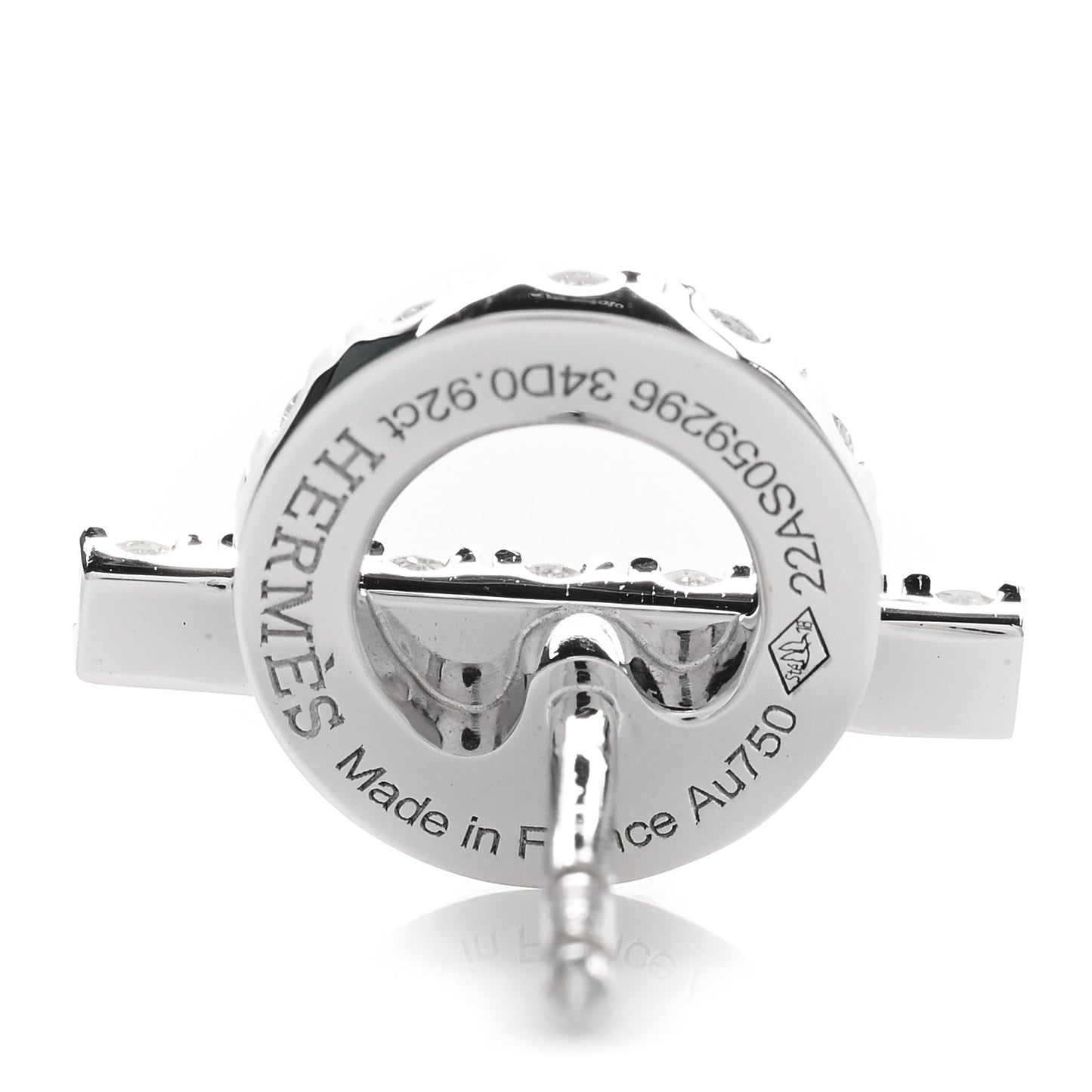 18K White Gold Diamond Finesse Earrings